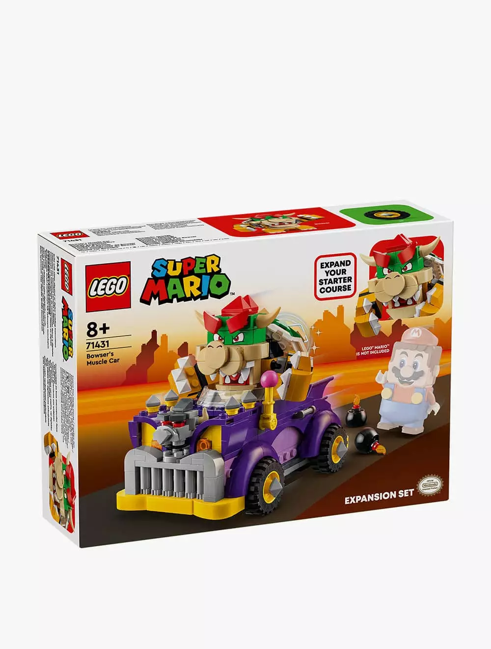 Bowser's Muscle Car Expansion Set 71431, LEGO® Super Mario™