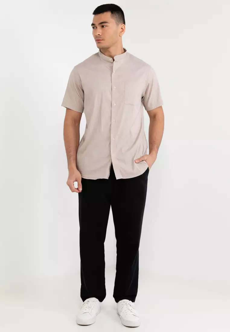 中山領短袖襯衫