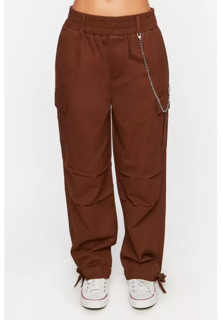 brown sweatpants forever 21