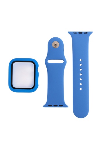 Milliot & Co. blue Apple Watch Band (44mm) 4FF3DAC0CD2C7BGS_1