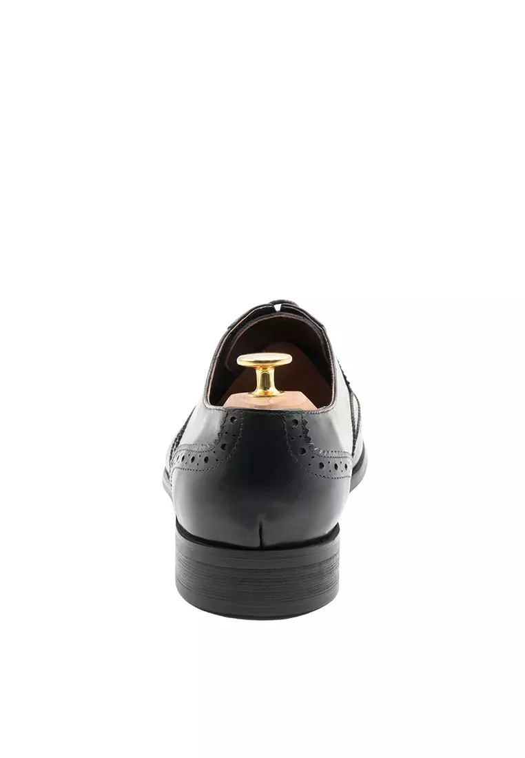 Salvador Wingtip Black Oxford