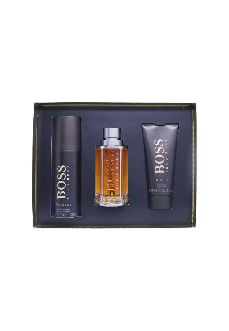Hugo Boss Boss The Scent Man (Gift Set B) 100 ML + 150 ML + 100 ML