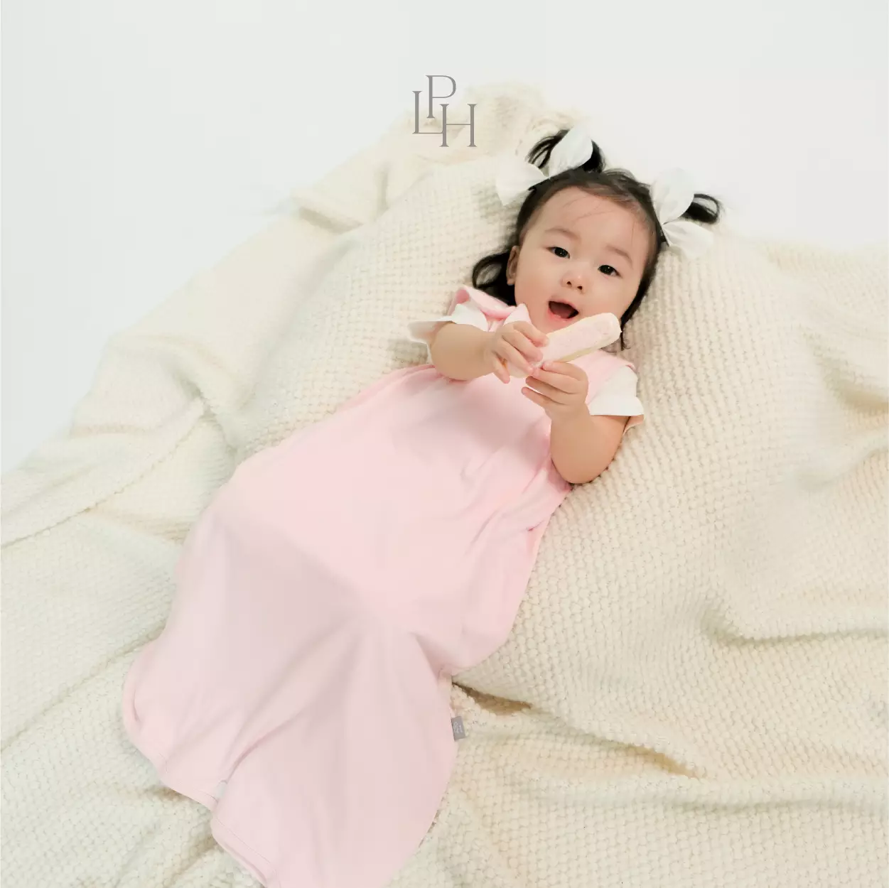 Little Palmerhaus - Sleep Sack 4.0 (Kantung Tidur Bayi) Kitten Pink
