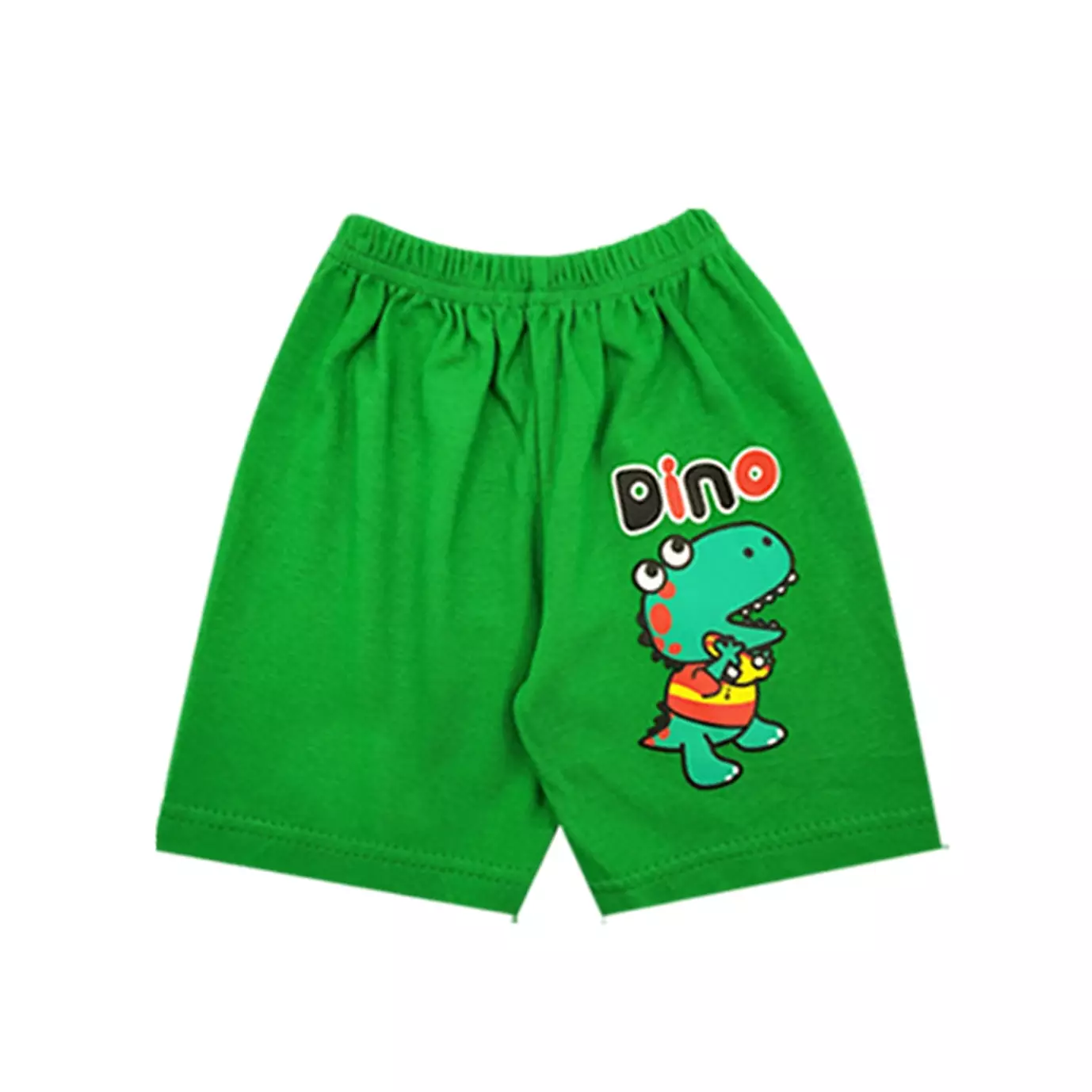 Wakakids Baju Bayi Anak Laki Laki Setelan Celana Kaos Usia 6 Bulan Hingga 12 Bulan Motif Dino 2949 Hijau