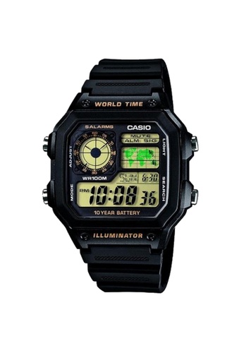 CASIO black Casio Sports Digital Watch (AE-1200WH-1BV) B2471AC1A215B2GS_1