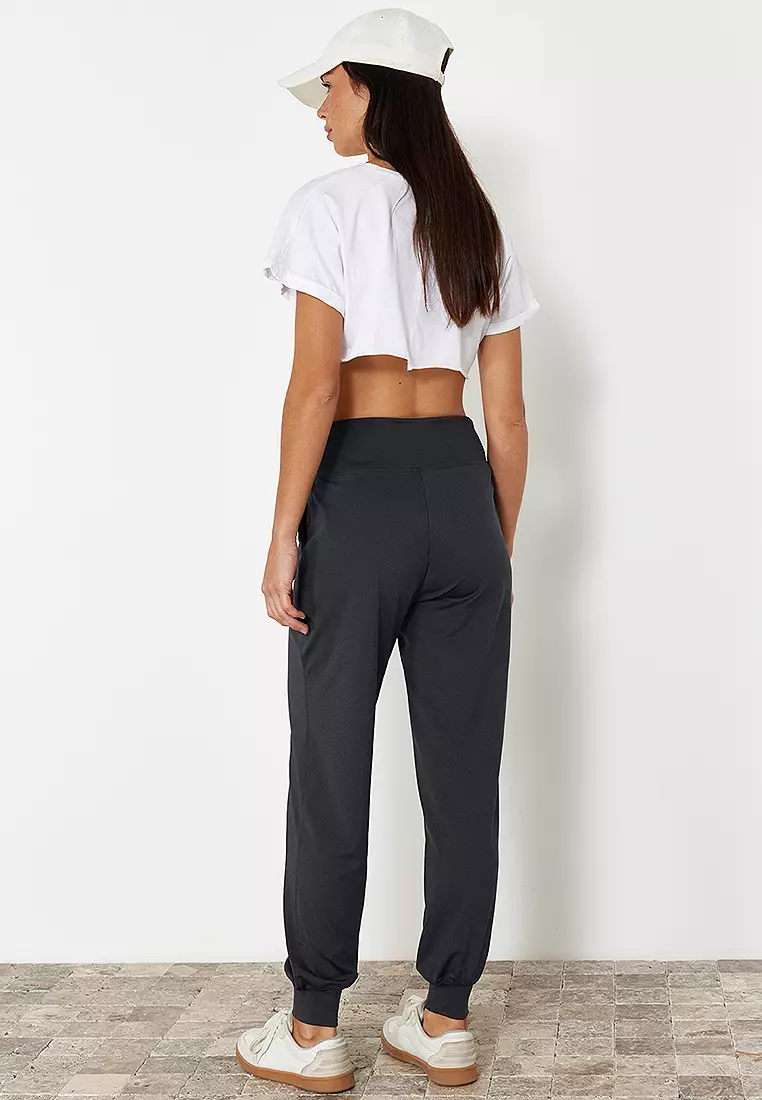Sporty High Waist Jogger Pants
