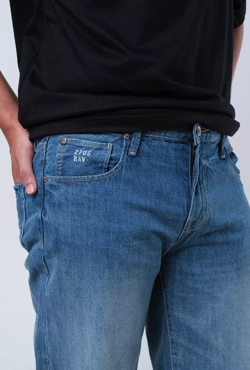 Celana Jeans Pria Loose Fit K8