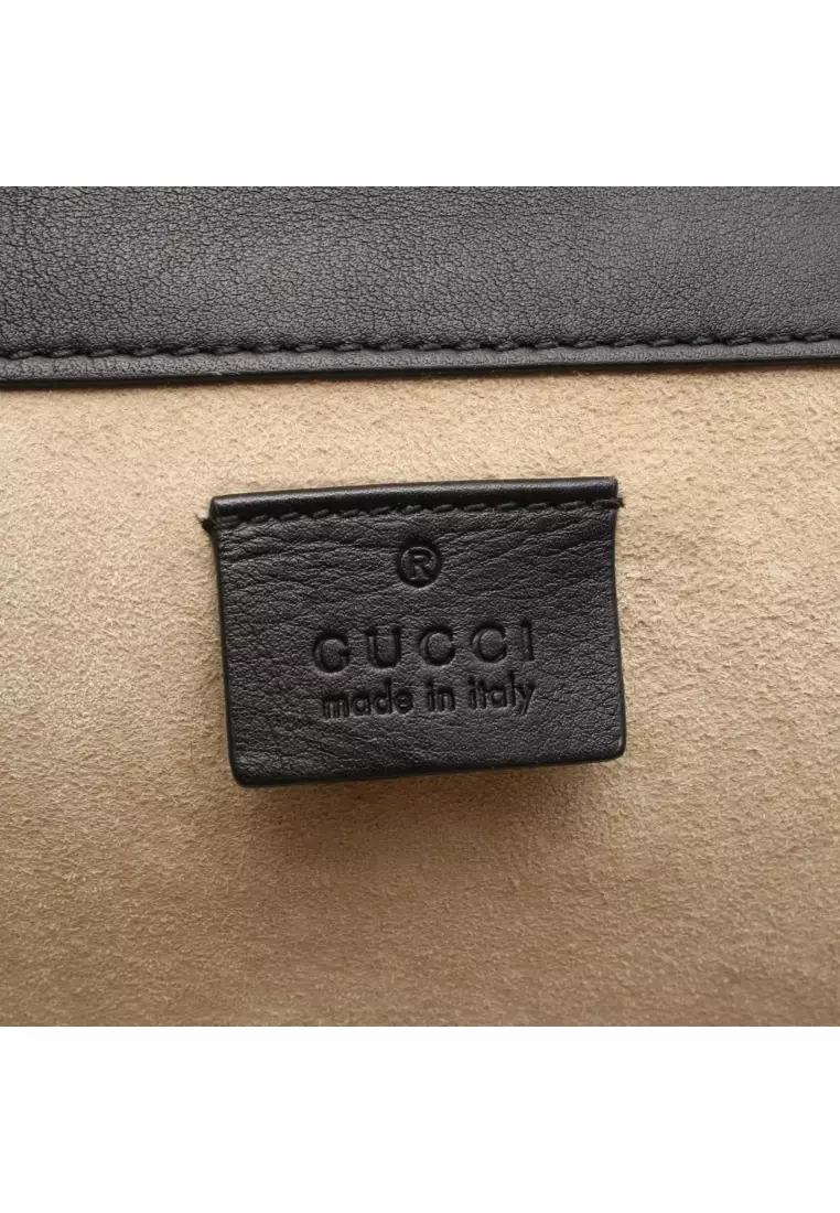 Pre-Loved Gucci Dionysus GG Supreme chain shoulder bag embroidery PVC Python Snake Skin beige multicolor
