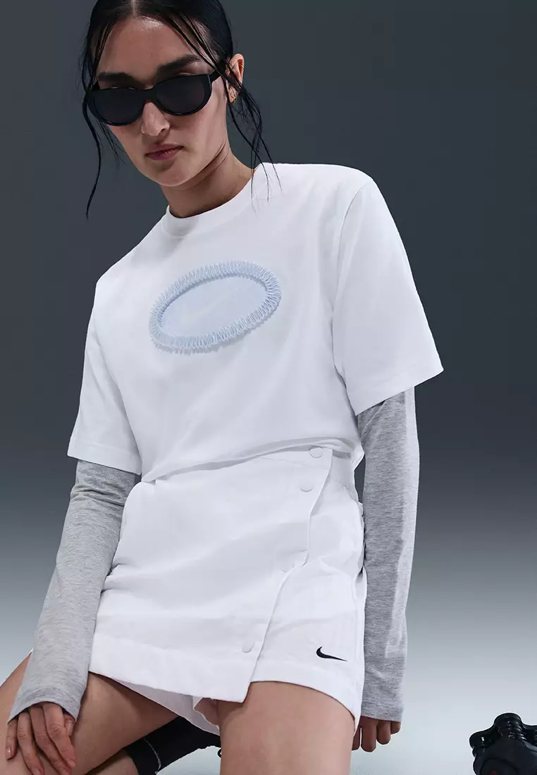 Sportswear Women's Loose Short-Sleeves Graphic T-Shirt