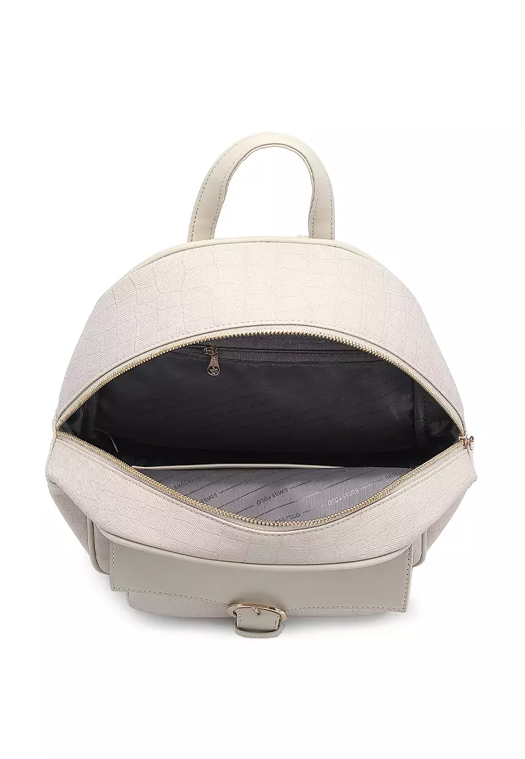 Women's Backpack - Beige