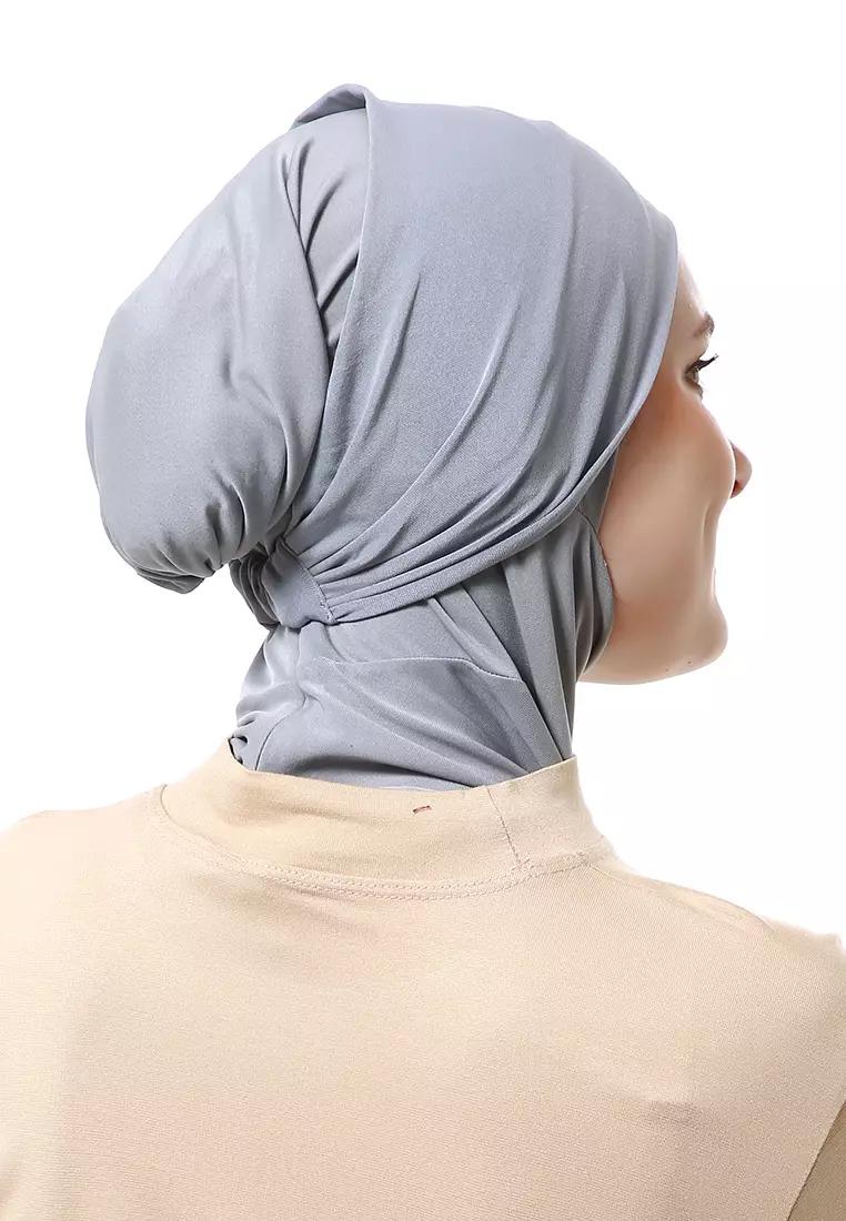 Rizka Inner Jilbab Muslimah Wanita Regular Fit - Baby Blue