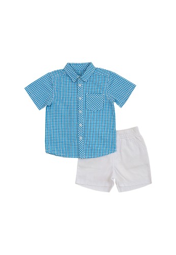 Jual Torio Torio Blue English Tea Set Baju Anak Laki Laki Pakaian Anak Laki Setelan Anak Original Zalora Indonesia
