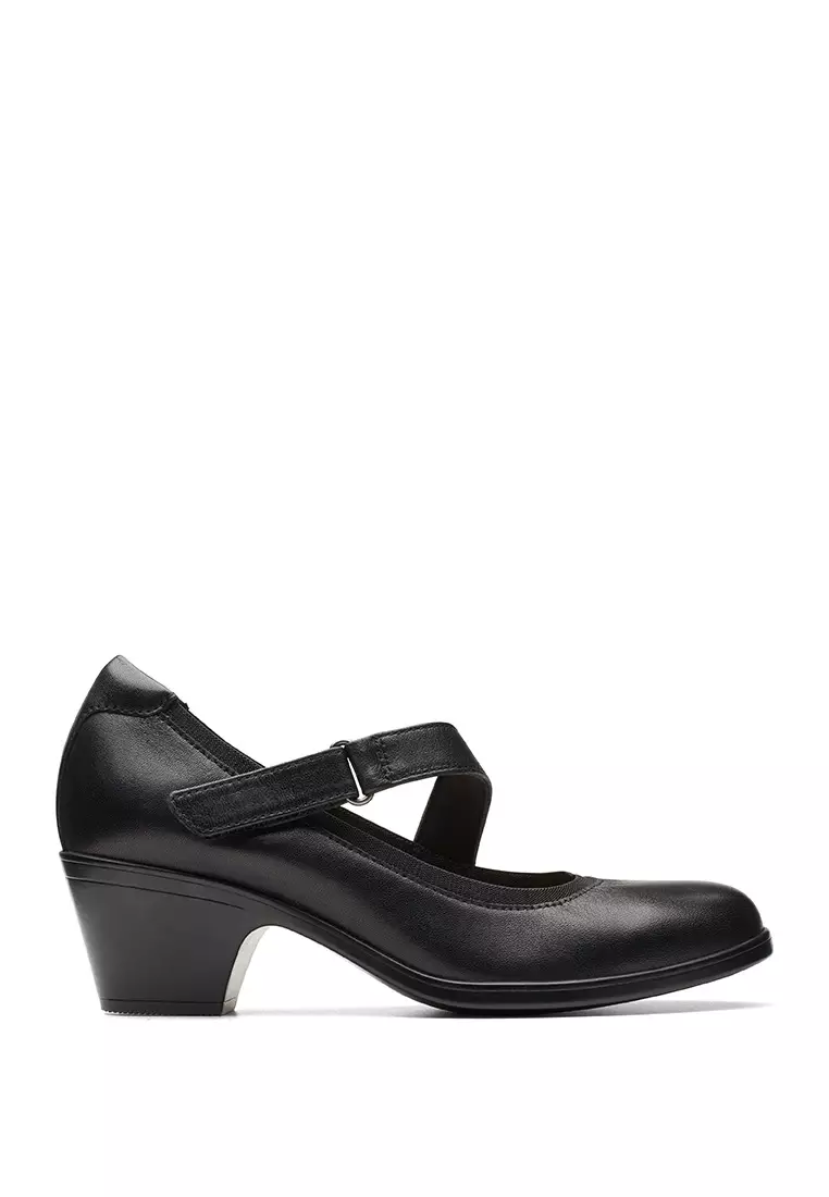 Discount on Clarks  shoes - SKU: Emily2 Mabel Mary Jane Black