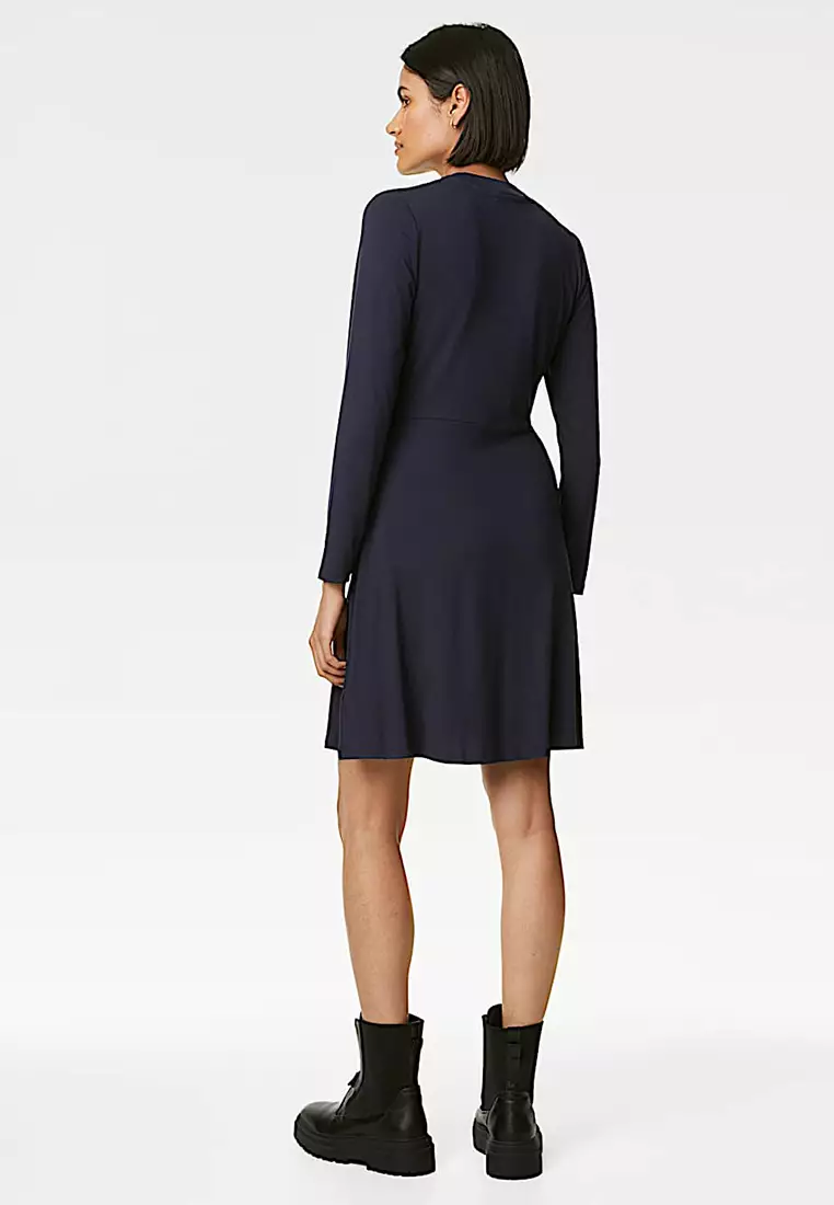 Jersey Mini Skater Dress