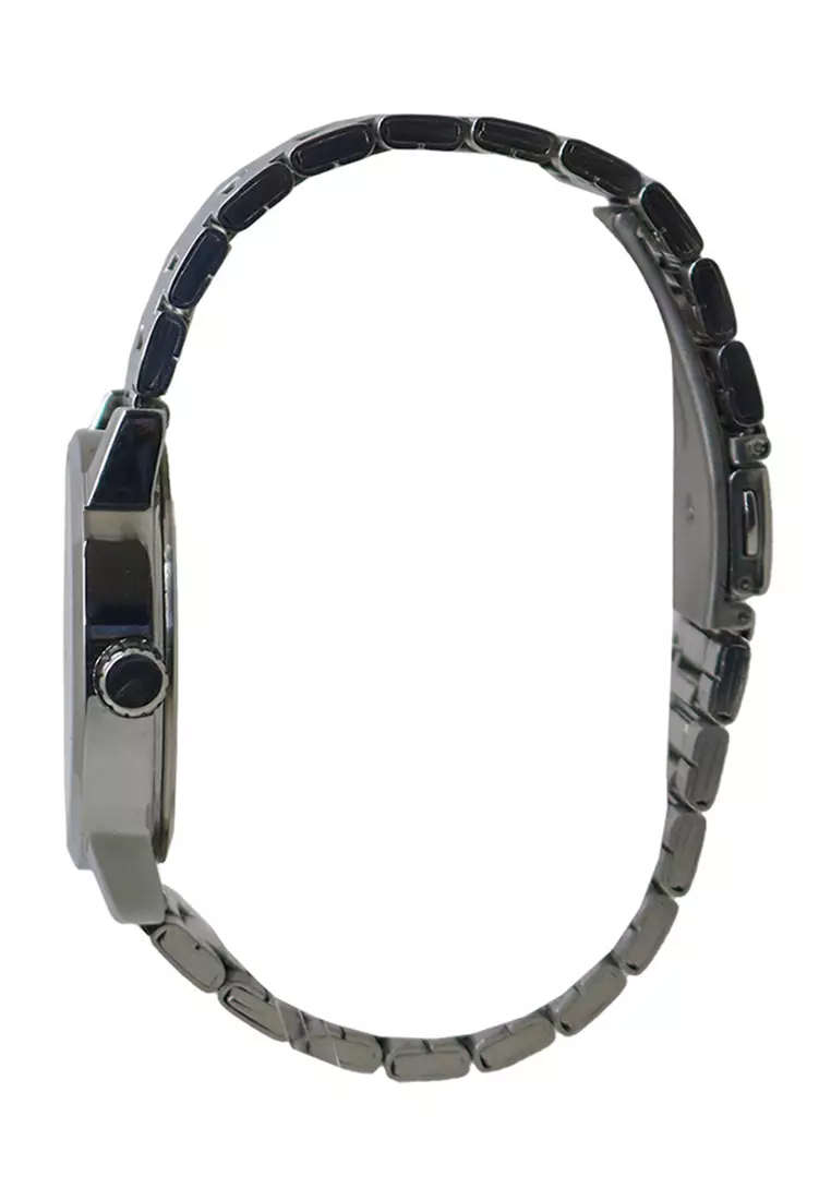 Buy Timex Analog White Stainless Steel Analog Quartz Watch For Men ...