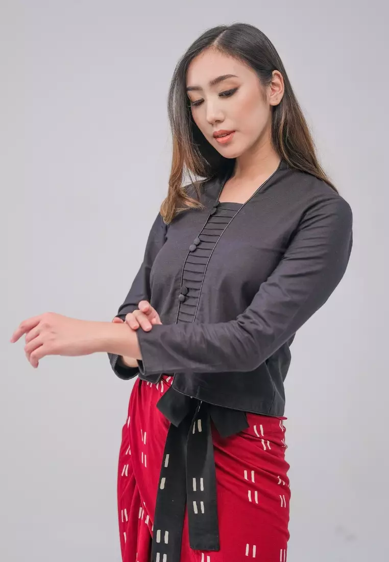 Eden kebaya LS Black