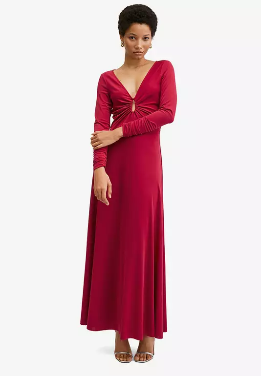 Side Slit Long Dress