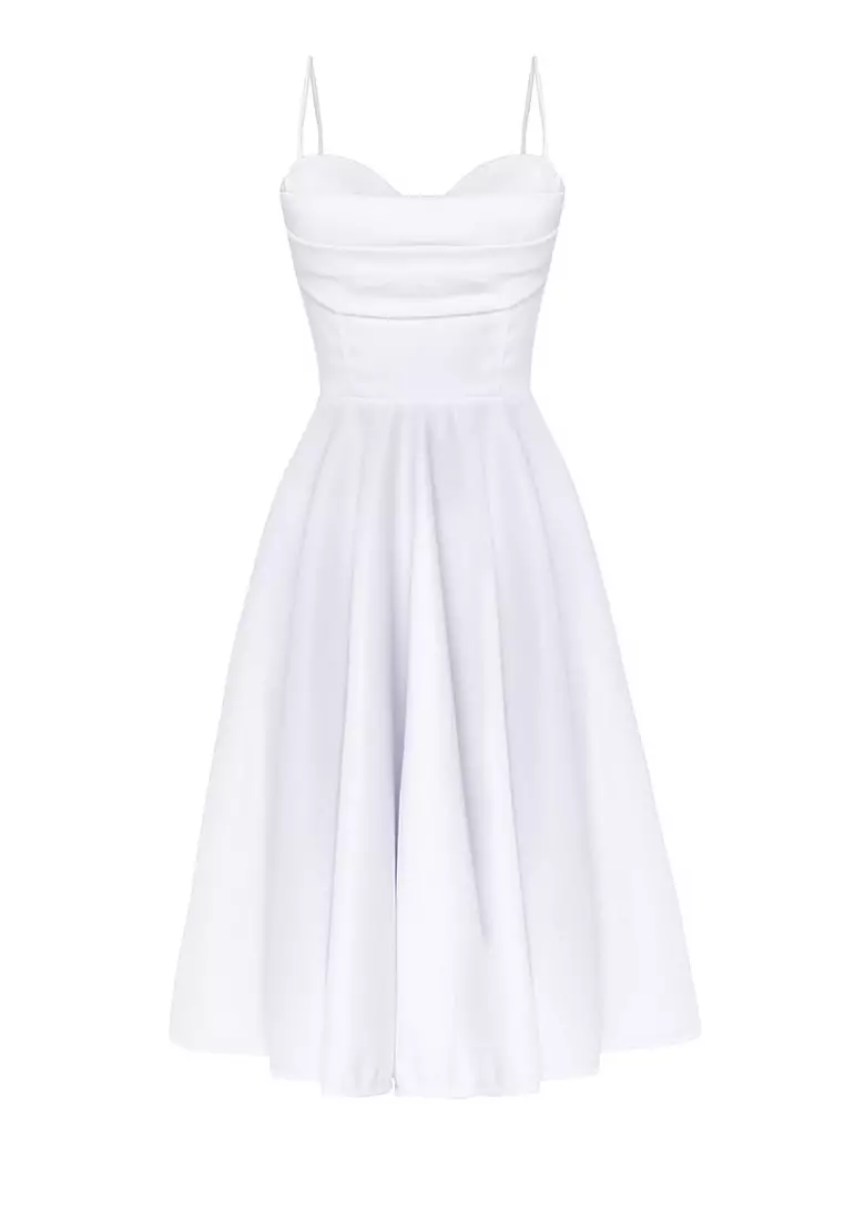 Buy Heather Clothing Joslin Bustier Midi Dress 2024 Online | ZALORA ...