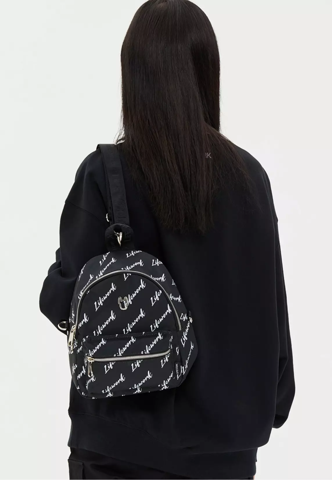 Radog Jaggard Webbing Mini Backpack - Pattern Beige