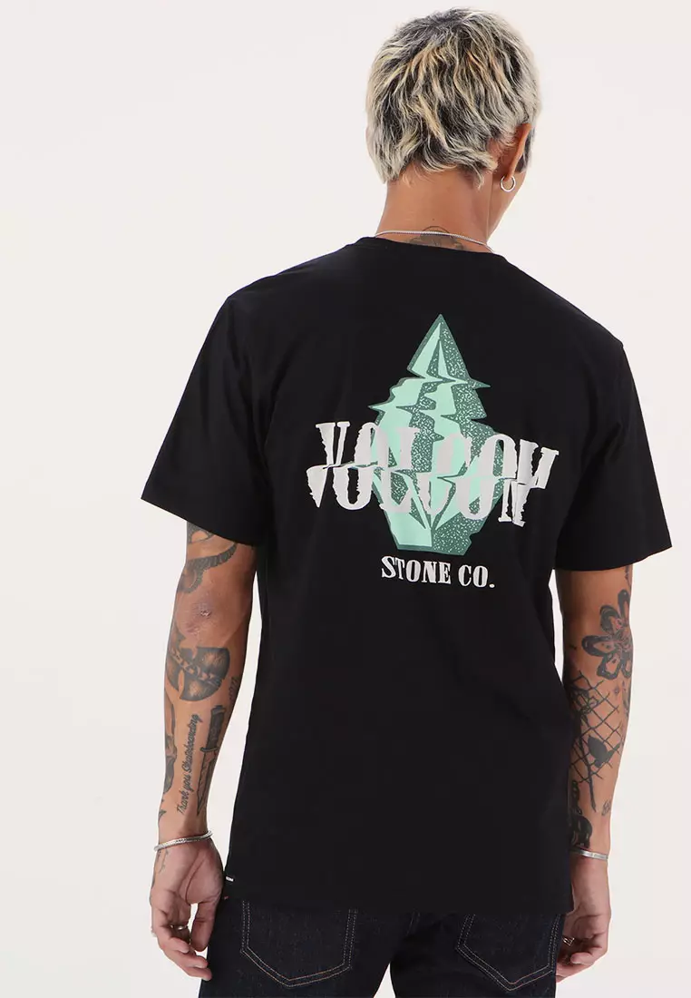 MSF SCRAMBLED CHANNEL SHORT SLEEVE TEE BLK