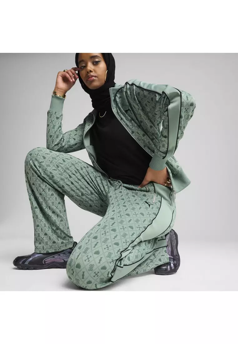 ROAD TO UNITY Women's Graphic Straight Track Pants