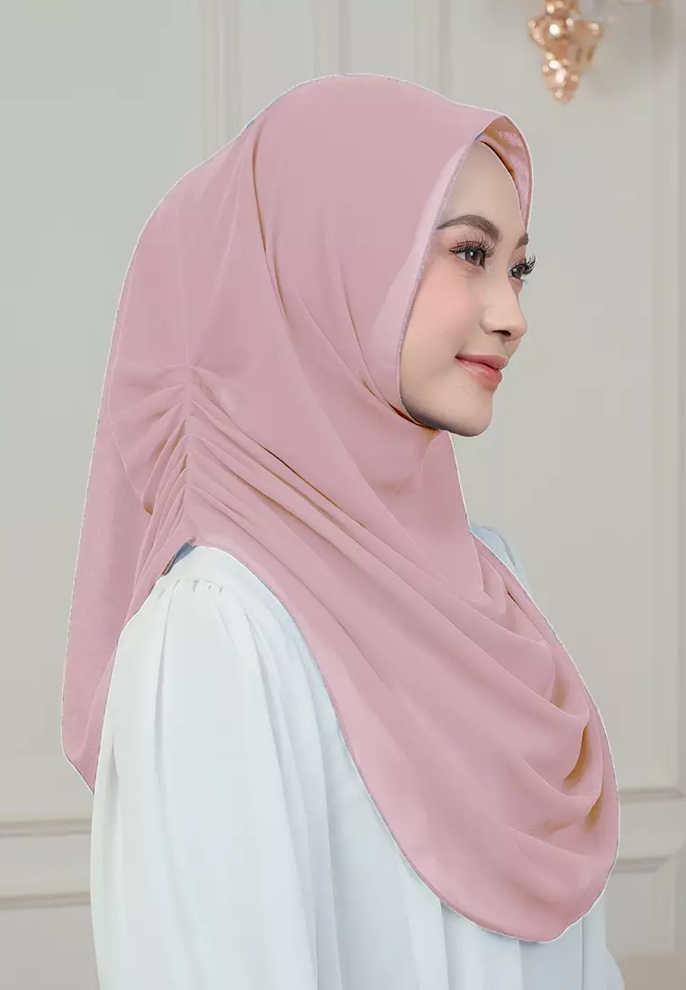 HIJAB INSTAN AURORA - SWEET PINK