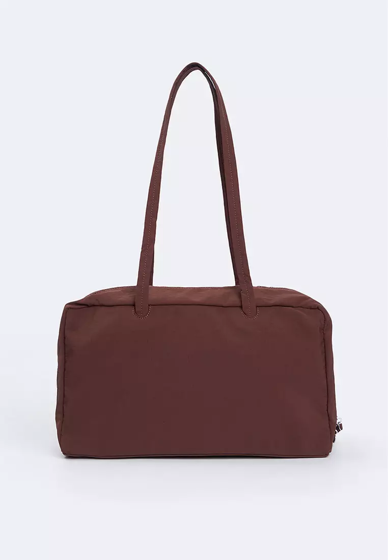 Medium Nylon Bowler Bag