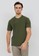 Benangsari green T-shirt Basic Men Olive 49F21AAF66A1EEGS_1
