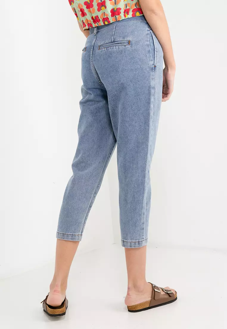 Buy VOIR High Waisted Straight Cut Jeans 2024 Online