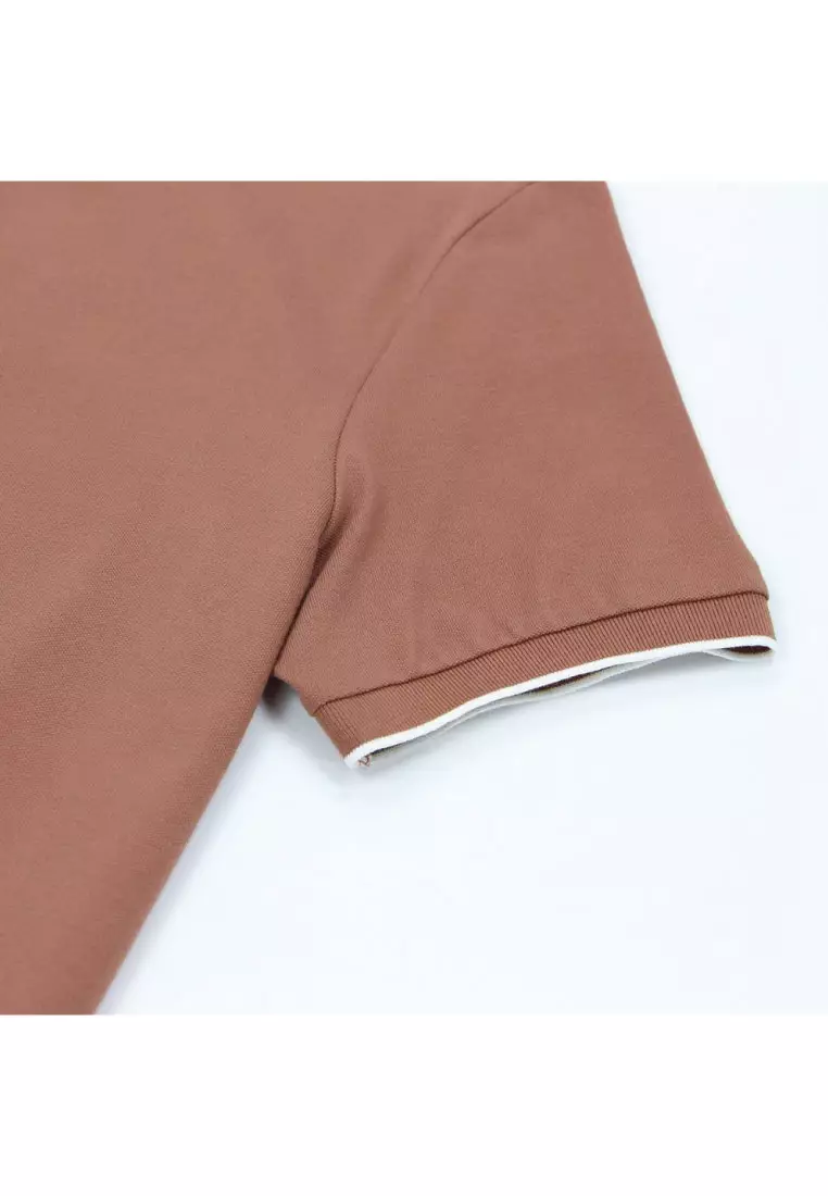 Men's Cotton Lycra Short Sleeve Slim Polo 01015018