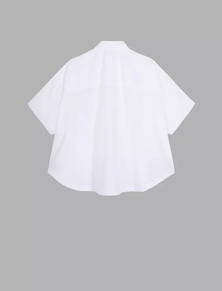 Loose Fit Minimalist Short Sleeve Shirt
