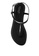 ALBERTO black T-Shape Flat Sandals 4AF6ASH32CF74FGS_4