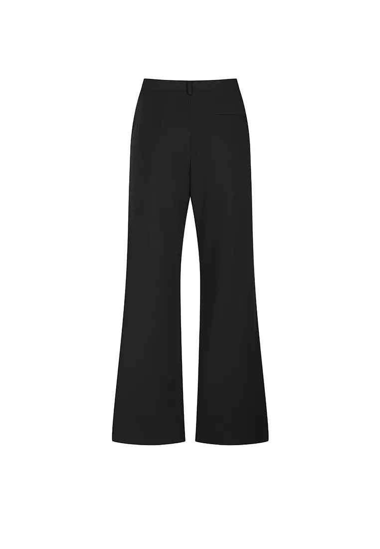 Blended Bell Bottom Pants (No Special Details)