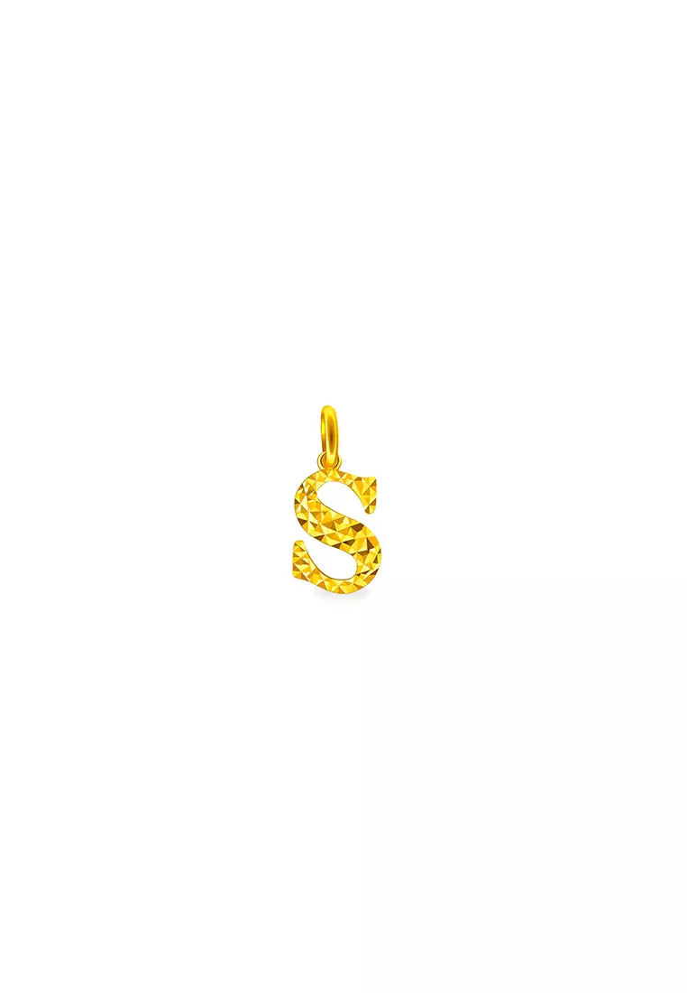 Buy MJ Jewellery MJ Jewellery 375 9K Gold Alphabet Pendant B75