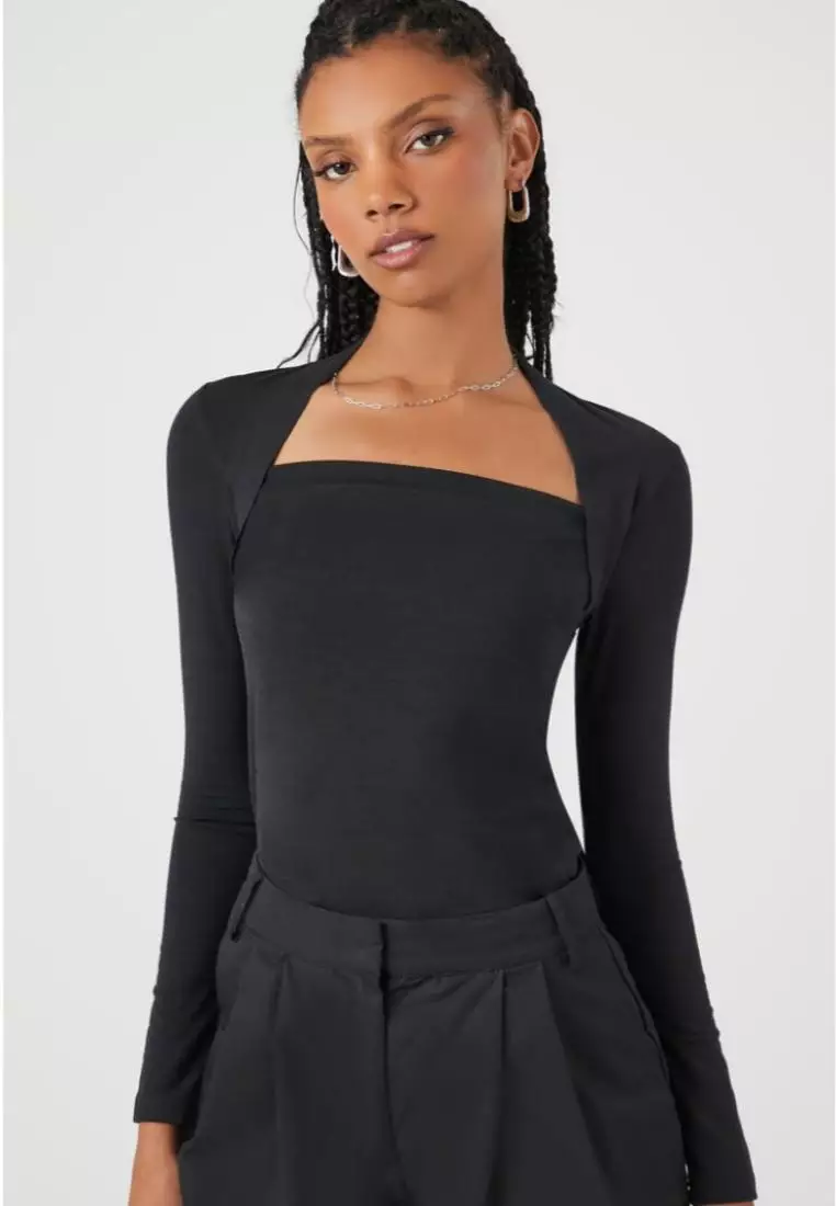 Forever 21 long outlet sleeve cocktail dresses