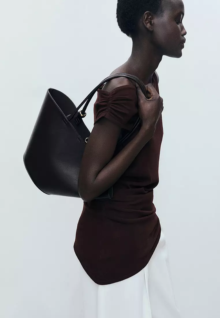 Asymmetrical Fine Knit Top