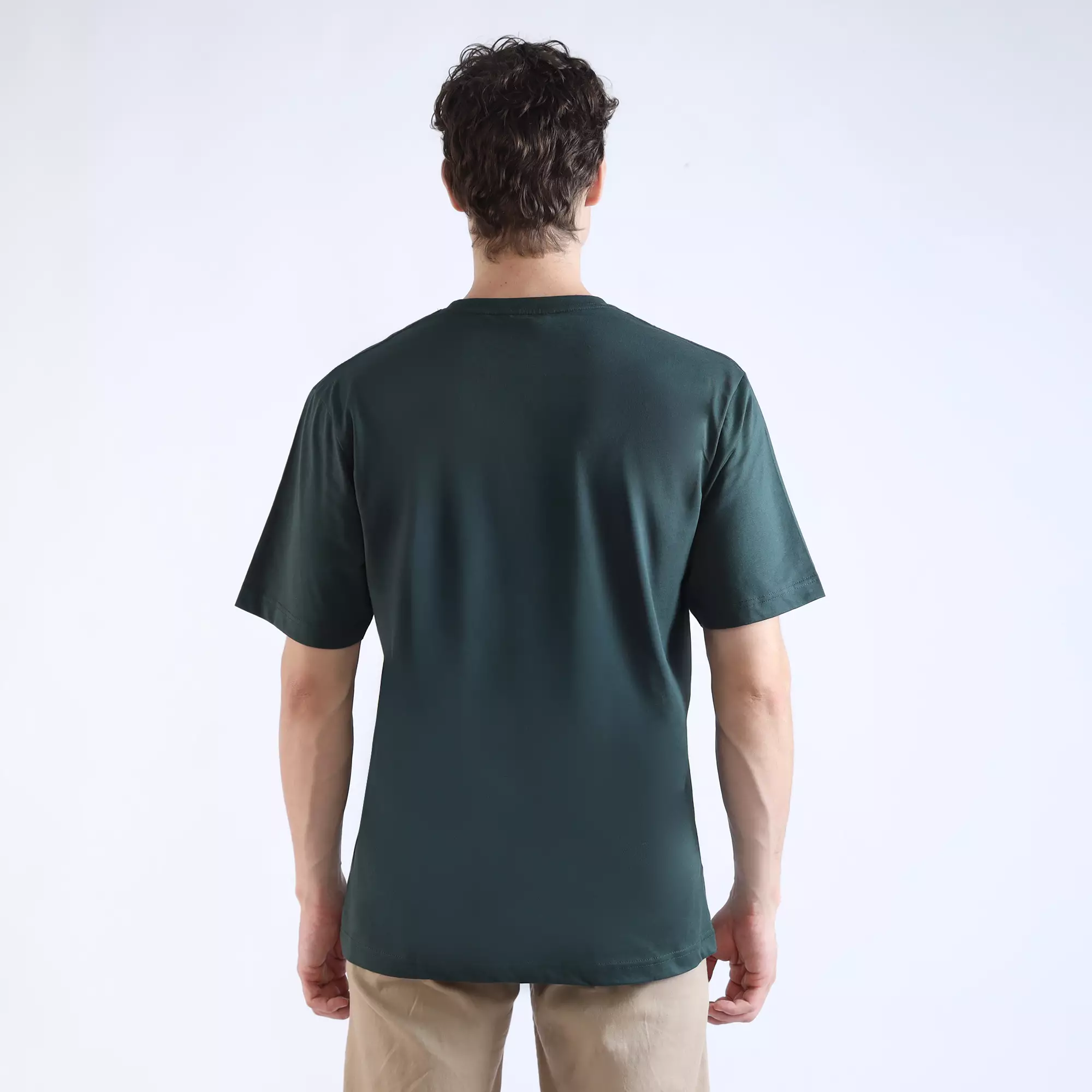Larusso Regular Fit Premium Pocket Tee - Green Gables