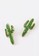 TOUGO green Cactus Crystal Earrings 06CE2AC0DEB489GS_2