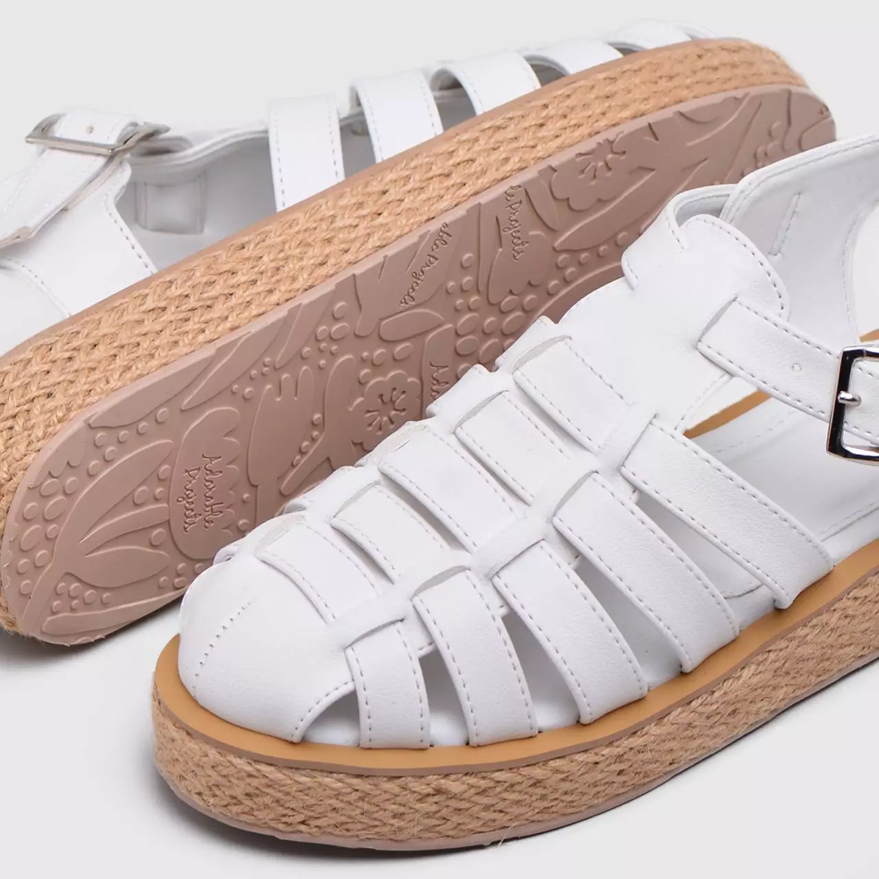 Adorableprojects - Rendeveous Platform White - Sendal Wanita