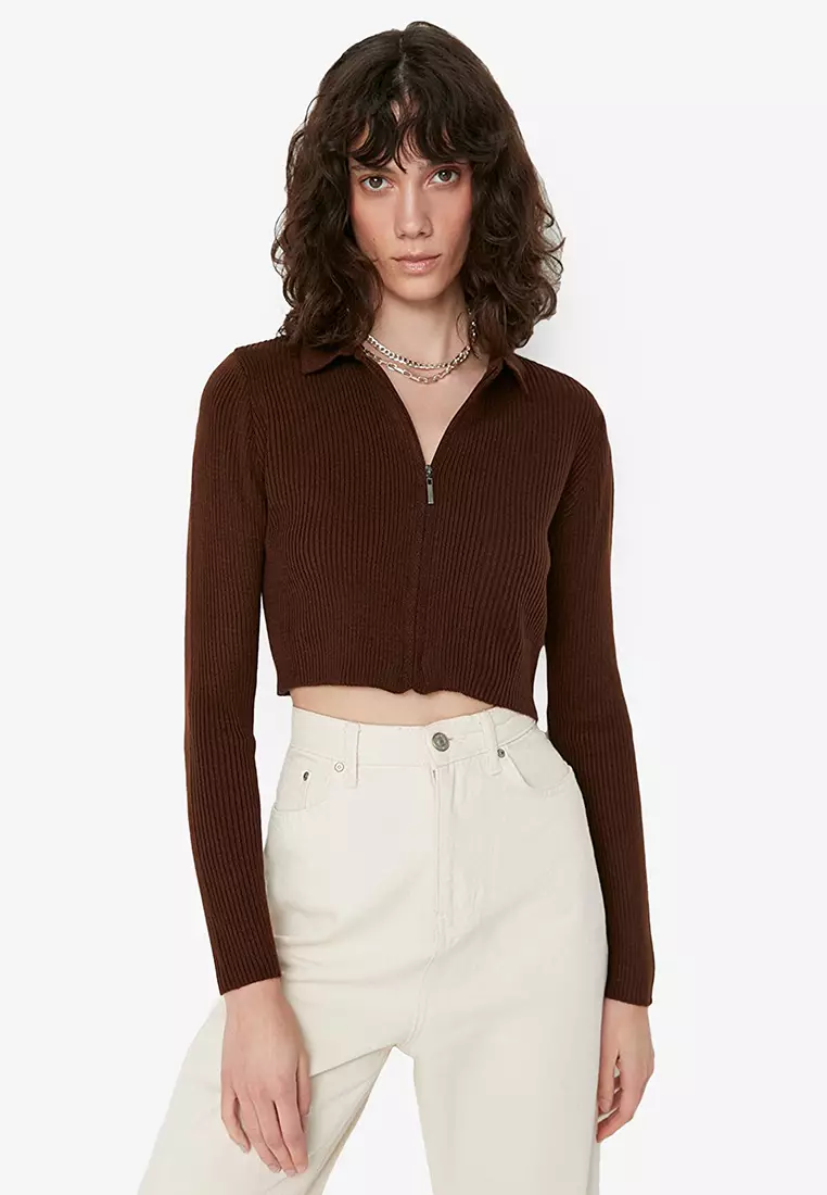 Tight hot sale cropped sweater