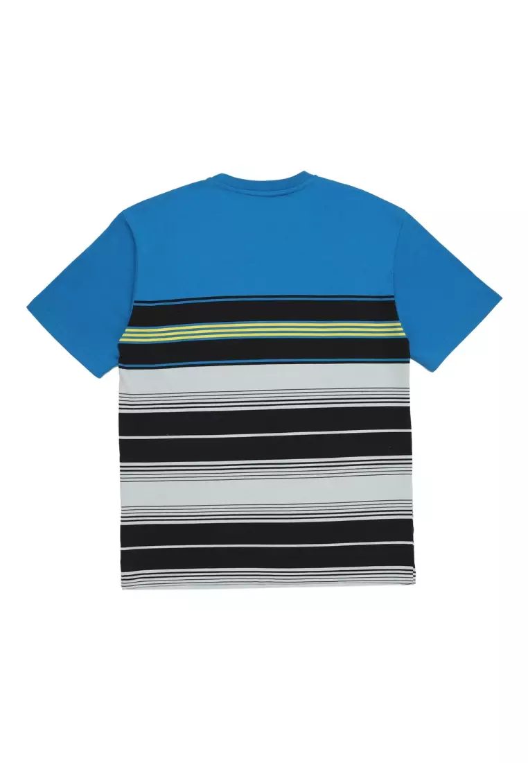 POLICE T-Shirt Salur Bordir Cotton Premium Tebal Pria 53004