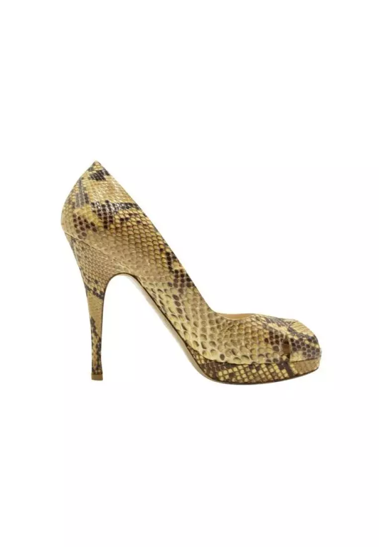 Valentino best sale snakeskin shoes