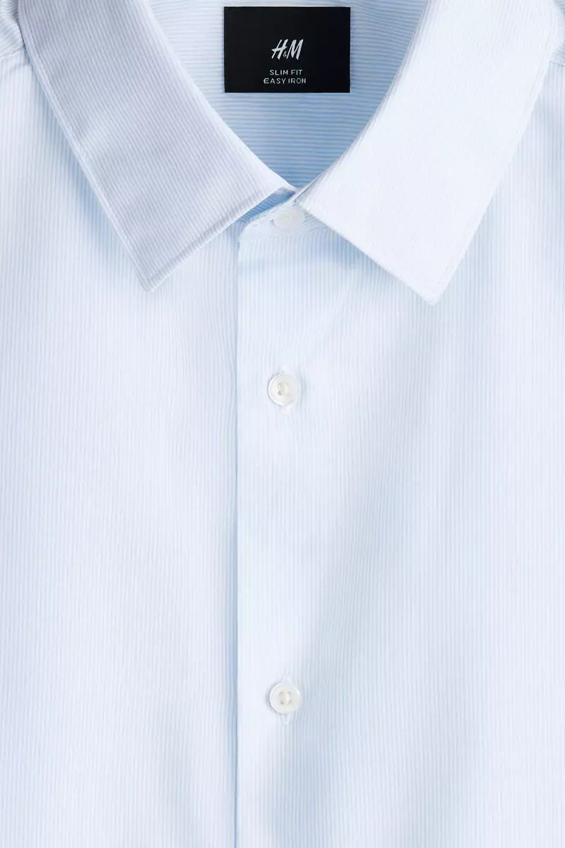Buy H&M Slim Fit Easy-iron shirt 2026 Online | ZALORA