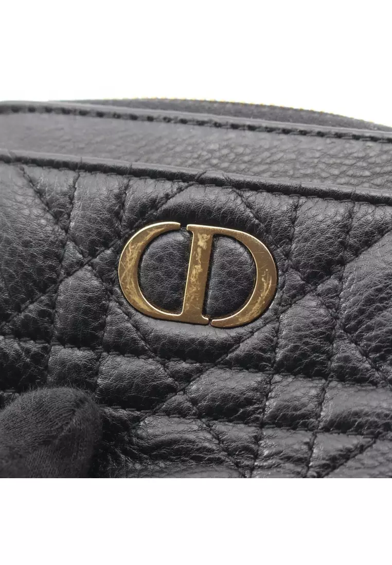 Christian Dior Pre-Loved Christian Dior Caro Lavender wallet