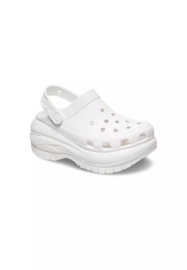 Discount on Crocs  shoes - SKU: Mega Crush Clog In White