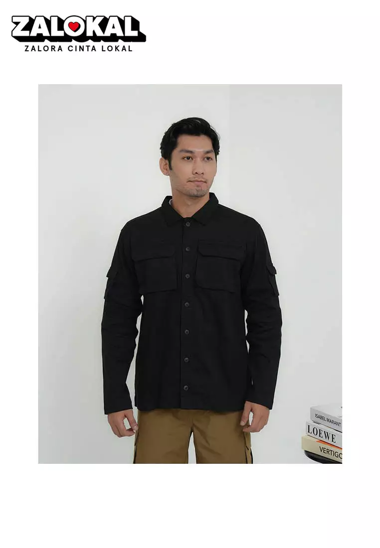 KASEP DEVANO OUTER (2 warna) Outerwear - BLACK