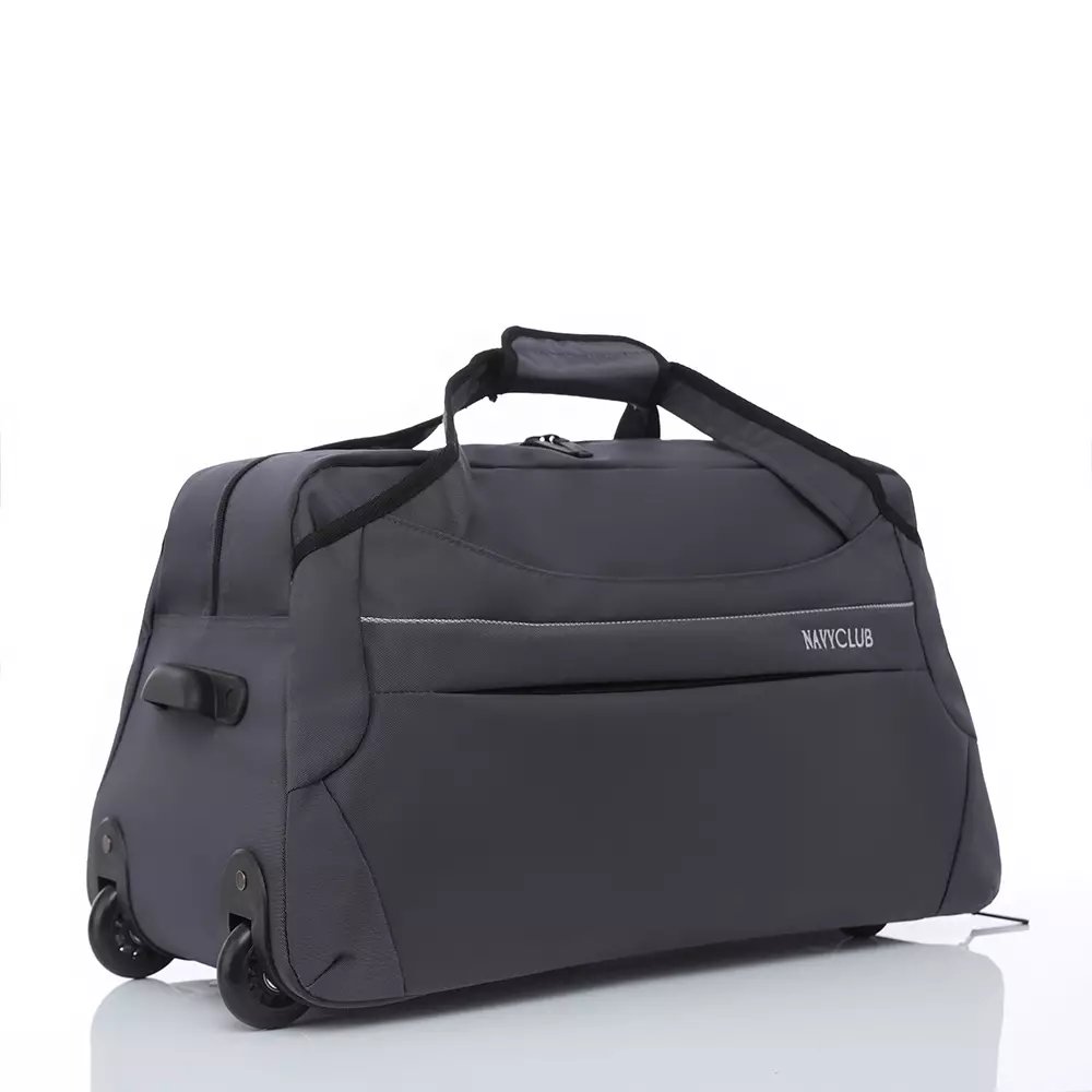 Navy Club Trooper Travel Bag Trolley - Duffle Bag Tas Pria Wanita - Tas Pakaian Multi Fungsi Dengan Trolley