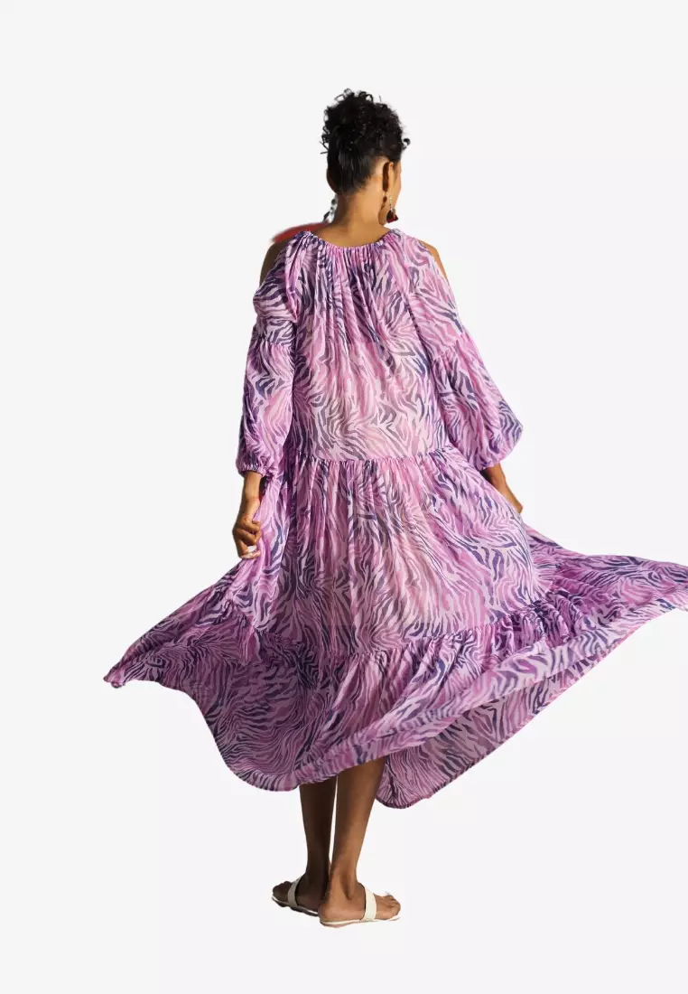 Summer Get Away Maxi Chiffon Dress