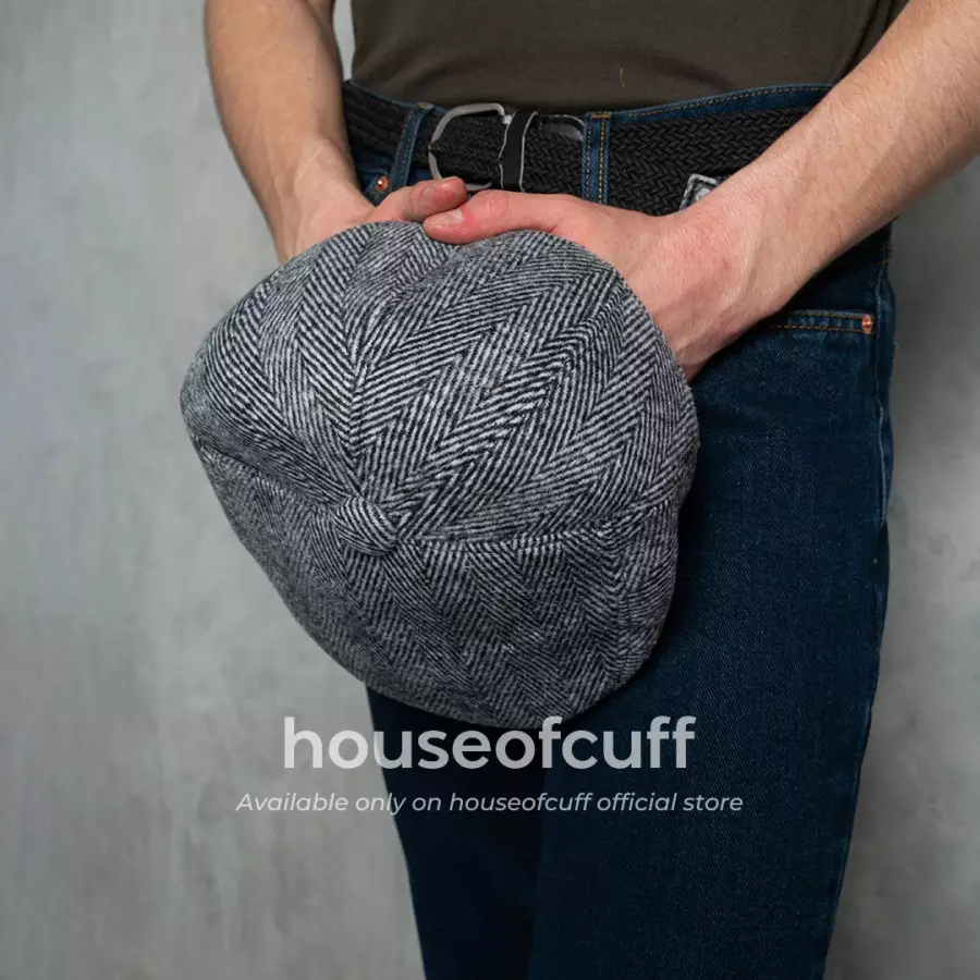 Houseofcuff topi painter baret hat flatcap pattern X003
