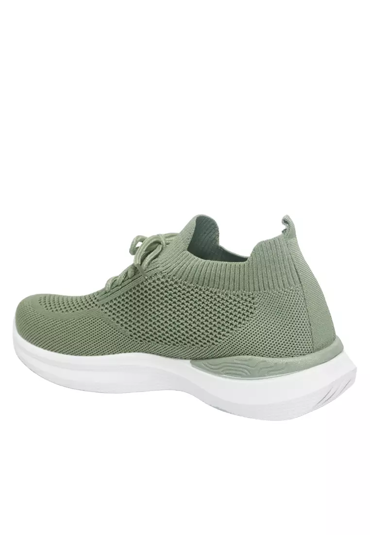 Dr. Kevin Sepatu Olahraga Sport Wanita Sneakers Rajut Slip On 589-069